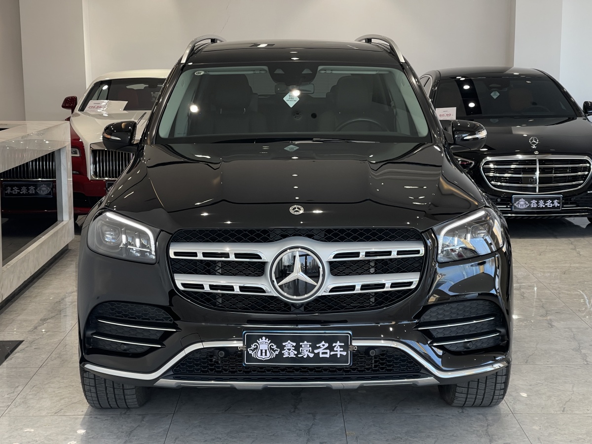 奔馳 奔馳GLS  2021款 改款 GLS 450 4MATIC 時(shí)尚型圖片