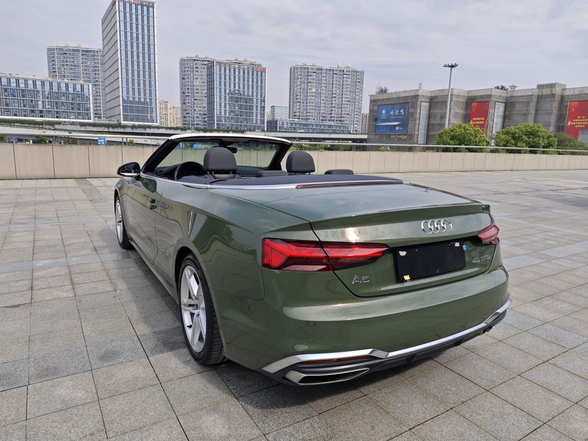 2022年7月奧迪 奧迪A5  2024款 Cabriolet 40 TFSI 時(shí)尚動(dòng)感型