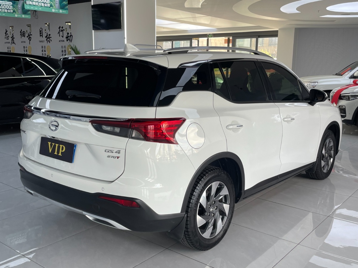 廣汽傳祺 GS4  2019款  270T 手動兩驅精英版圖片