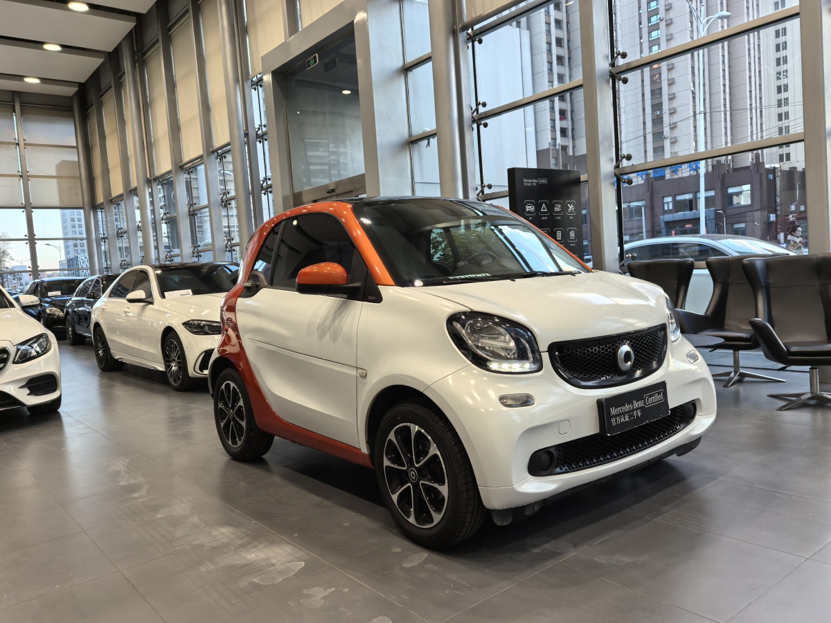 smart fortwo  2015款 1.0L 52千瓦硬頂激情版圖片