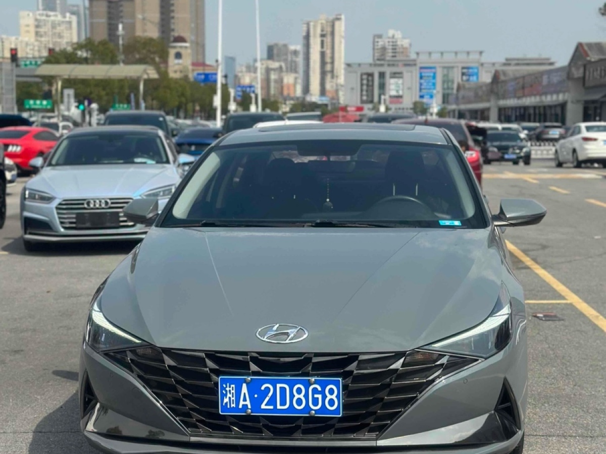 2021年7月現(xiàn)代 伊蘭特  2021款 1.5L GLX精英版