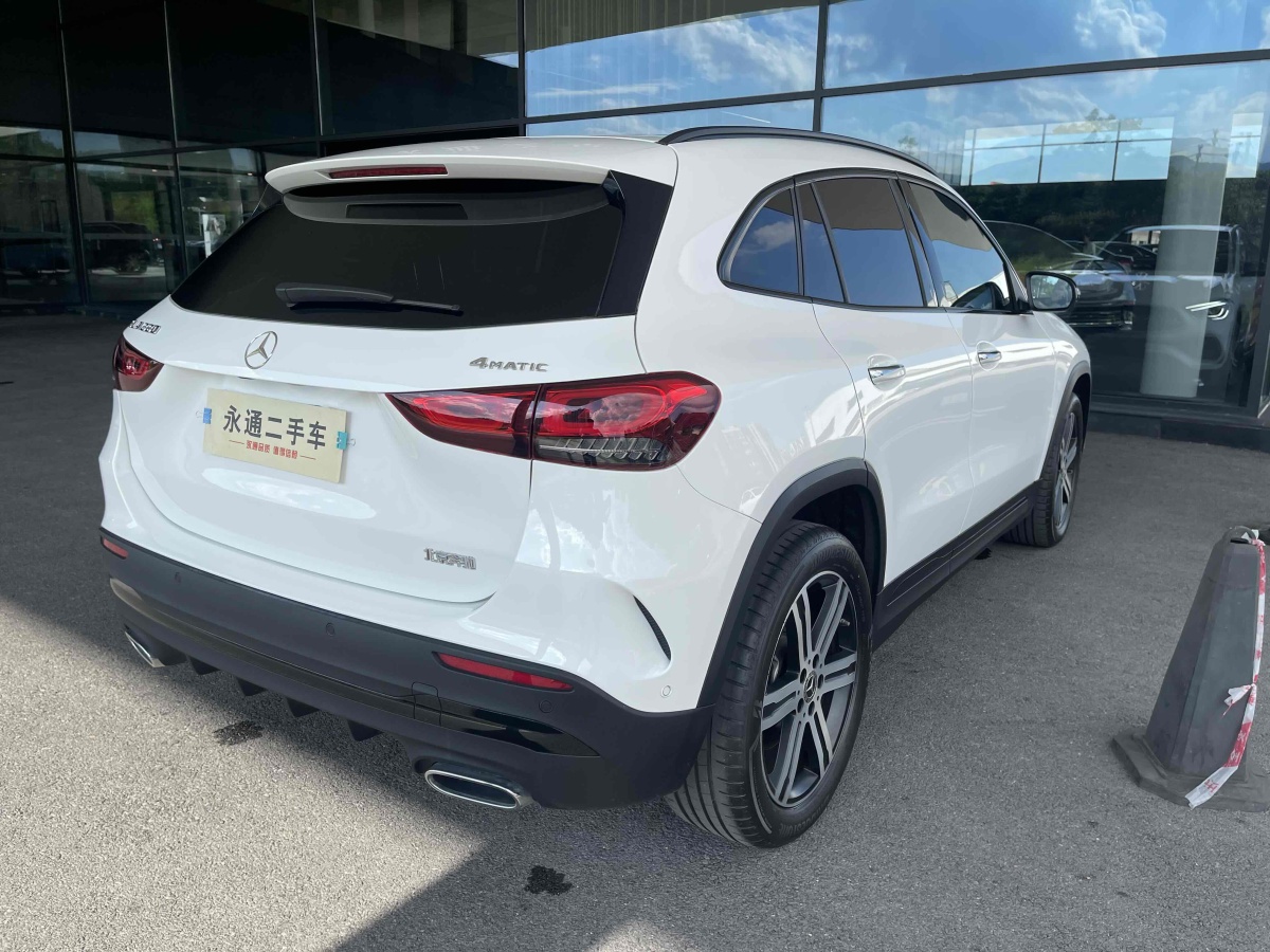 2022年6月奔馳 奔馳GLA  2020款 GLA 220 4MATIC