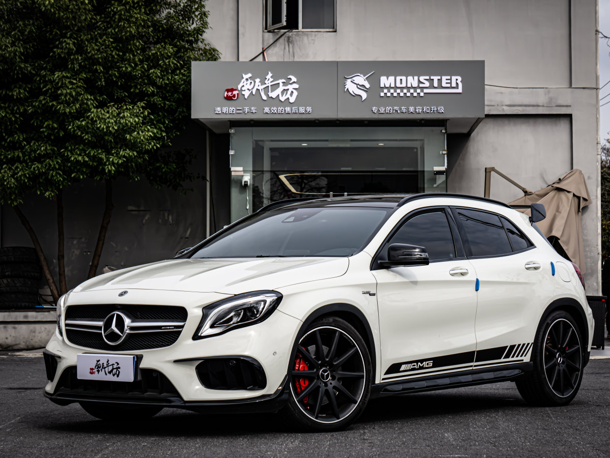 2017年12月奔馳 奔馳GLA AMG  2017款 AMG GLA 45 4MATIC