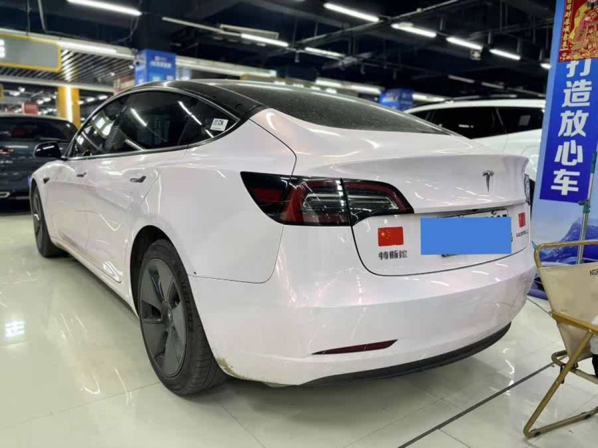 特斯拉 Model 3  2021款 改款 標(biāo)準(zhǔn)續(xù)航后驅(qū)升級(jí)版圖片