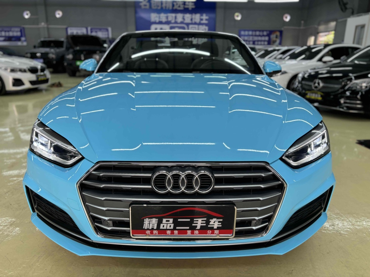 奧迪 奧迪A5  2020款 Cabriolet 40 TFSI 時尚型 國VI圖片