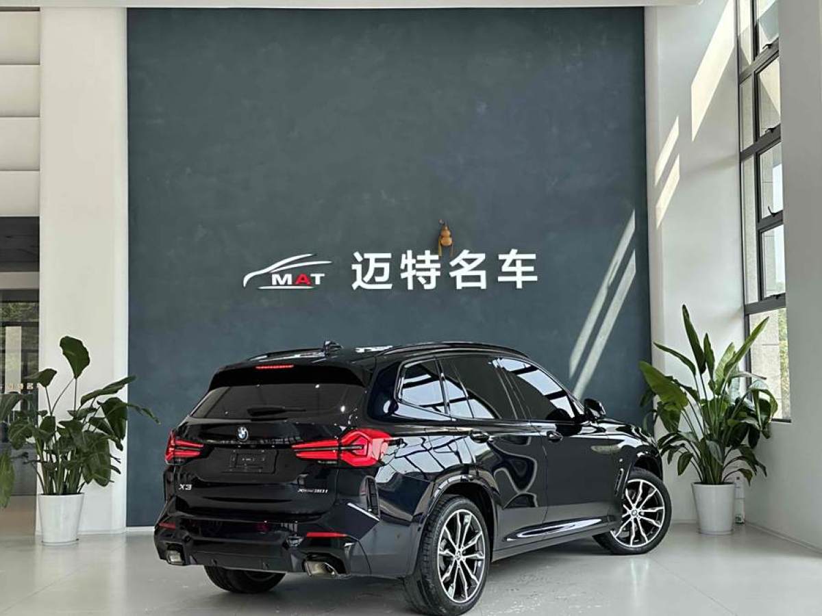 2023年9月寶馬 寶馬X3  2022款 改款 xDrive30i 領(lǐng)先型 M曜夜套裝