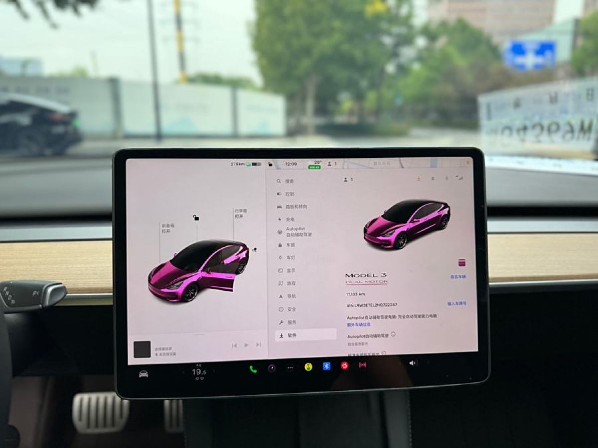 2022年12月特斯拉 Model 3  2022款 Performance高性能全輪驅動版