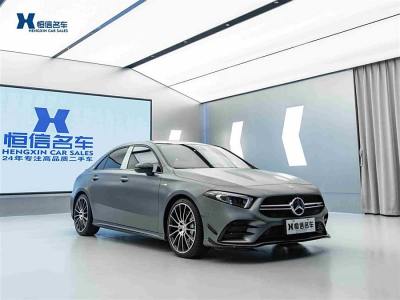 2022年11月 奔馳 奔馳A級AMG 改款 AMG A 35 4MATIC圖片