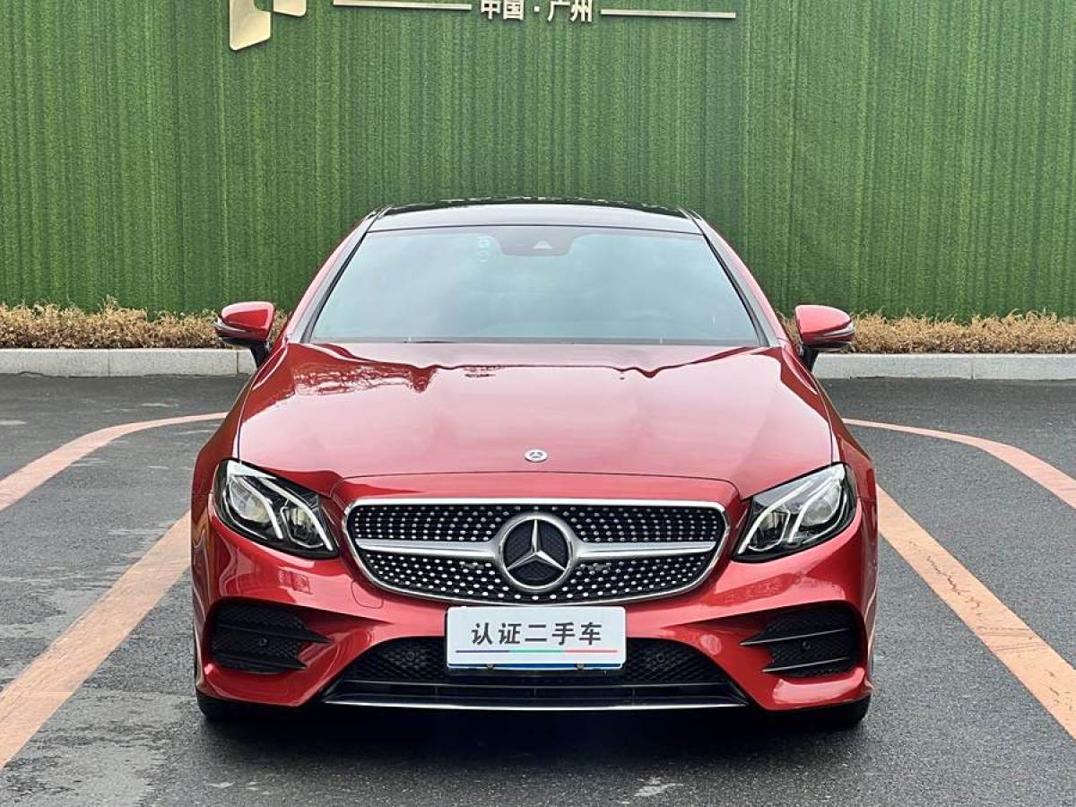 2018年2月奔馳 奔馳E級  2017款 E 200 4MATIC 轎跑車