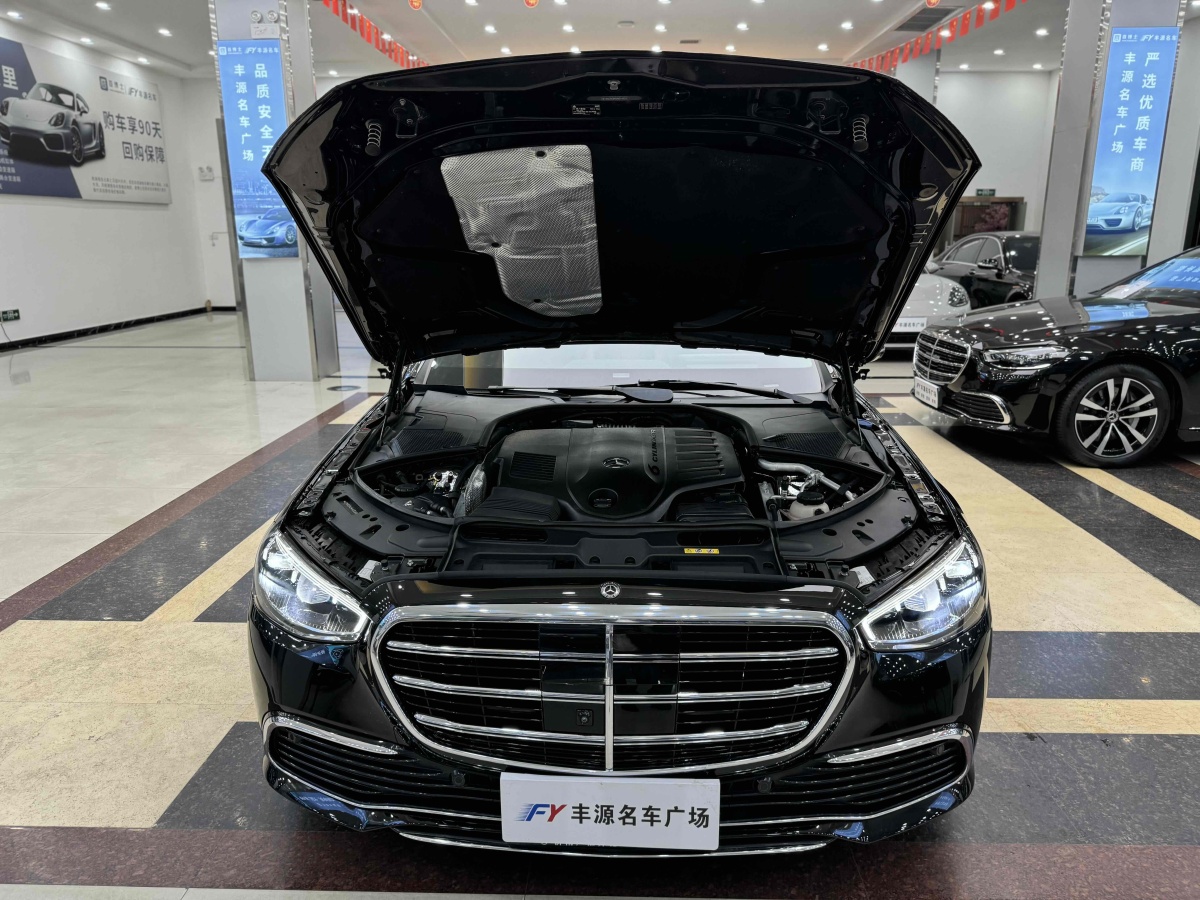 奔馳 奔馳S級  2021款 改款 S 400 L 豪華型圖片