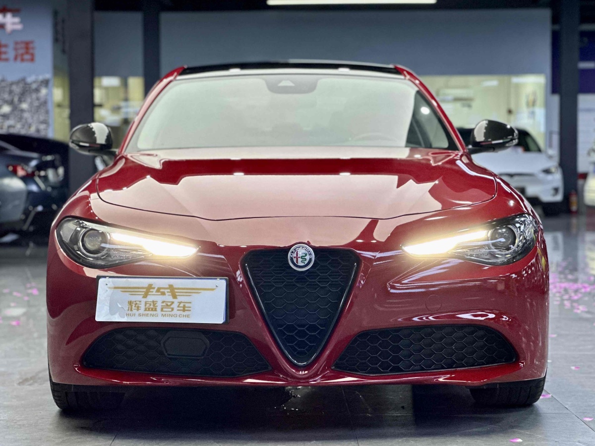 阿爾法·羅密歐 Giulia  2020款 2.0T 280HP 黯夜魅影運(yùn)動限量版圖片