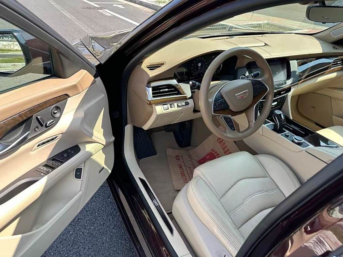 2019年6月凱迪拉克 CT6  2019款 28T 鉑金版