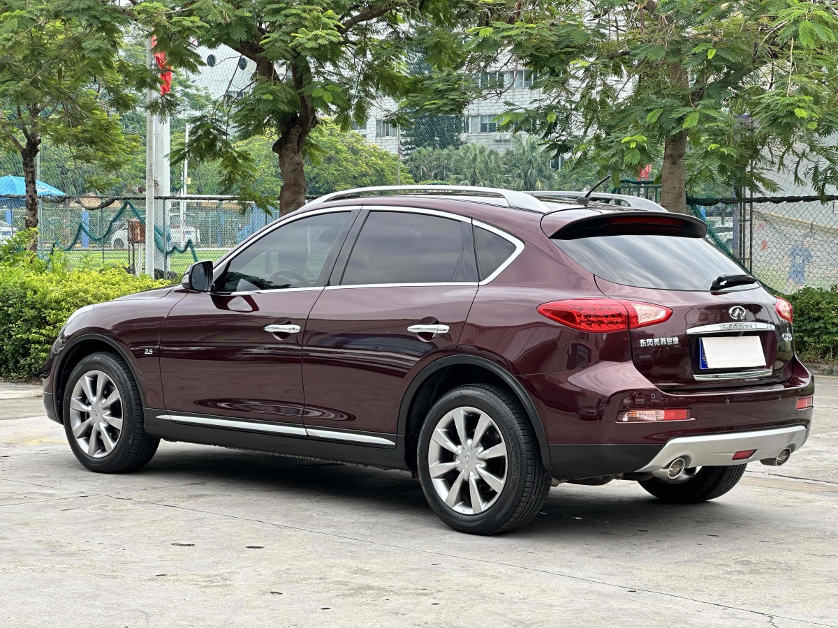 2017年1月英菲尼迪 QX50  2015款 2.5L 舒適版