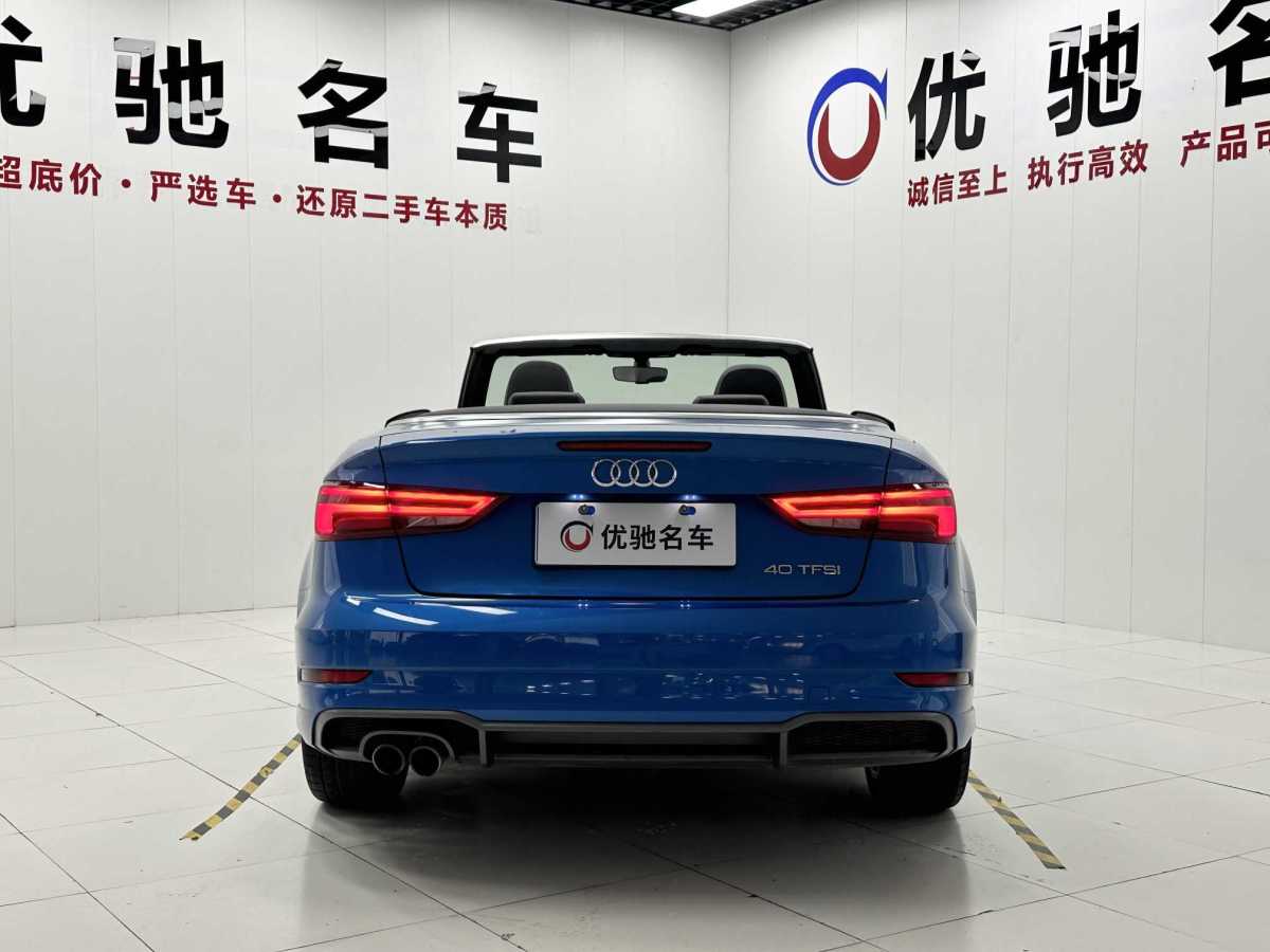 2018年4月奧迪 奧迪A3  2017款 Cabriolet 40 TFSI