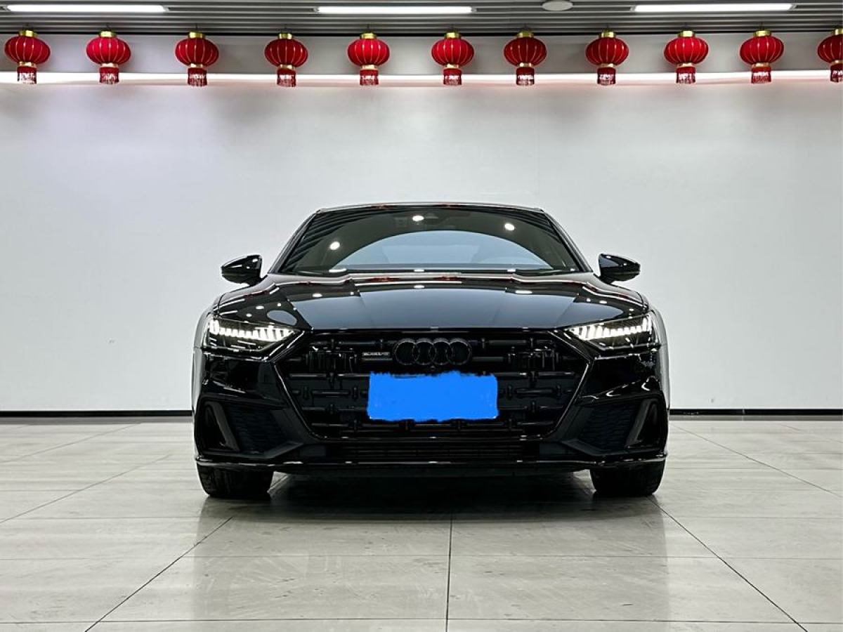 奧迪 奧迪A7L  2023款 45 TFSI quattro S-line 黑武士版圖片