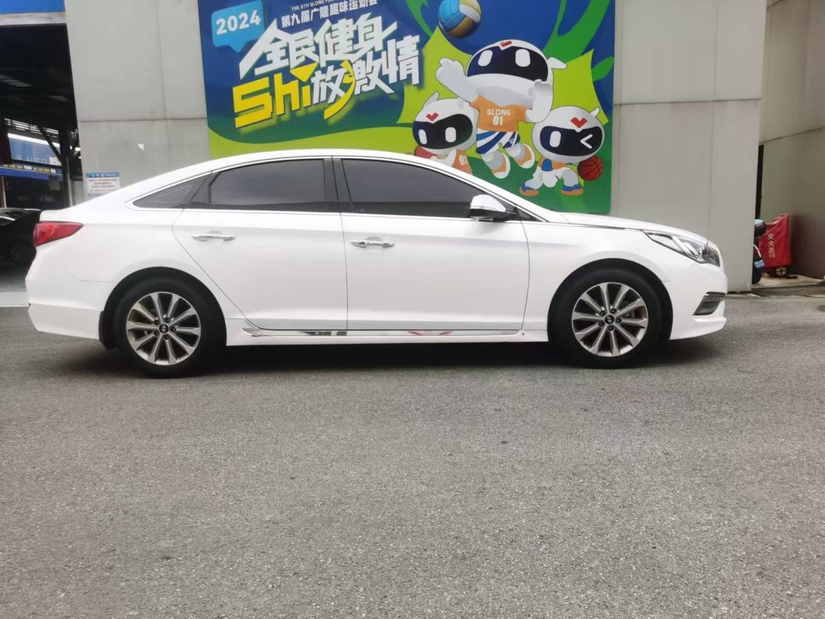 2016年8月現(xiàn)代 索納塔  2015款 1.6T GLS智能型