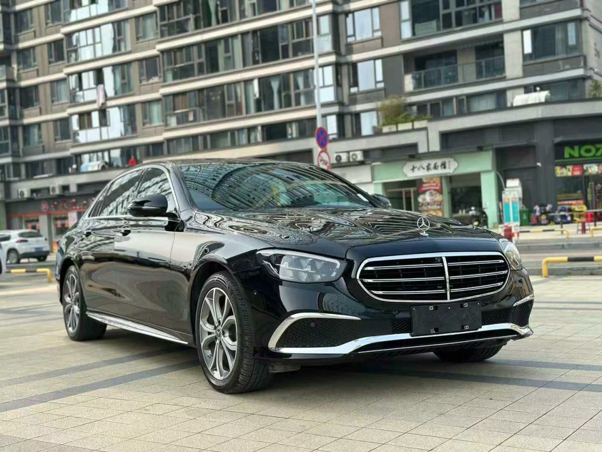 奔馳 奔馳E級  2021款 E 300 L 豪華型圖片