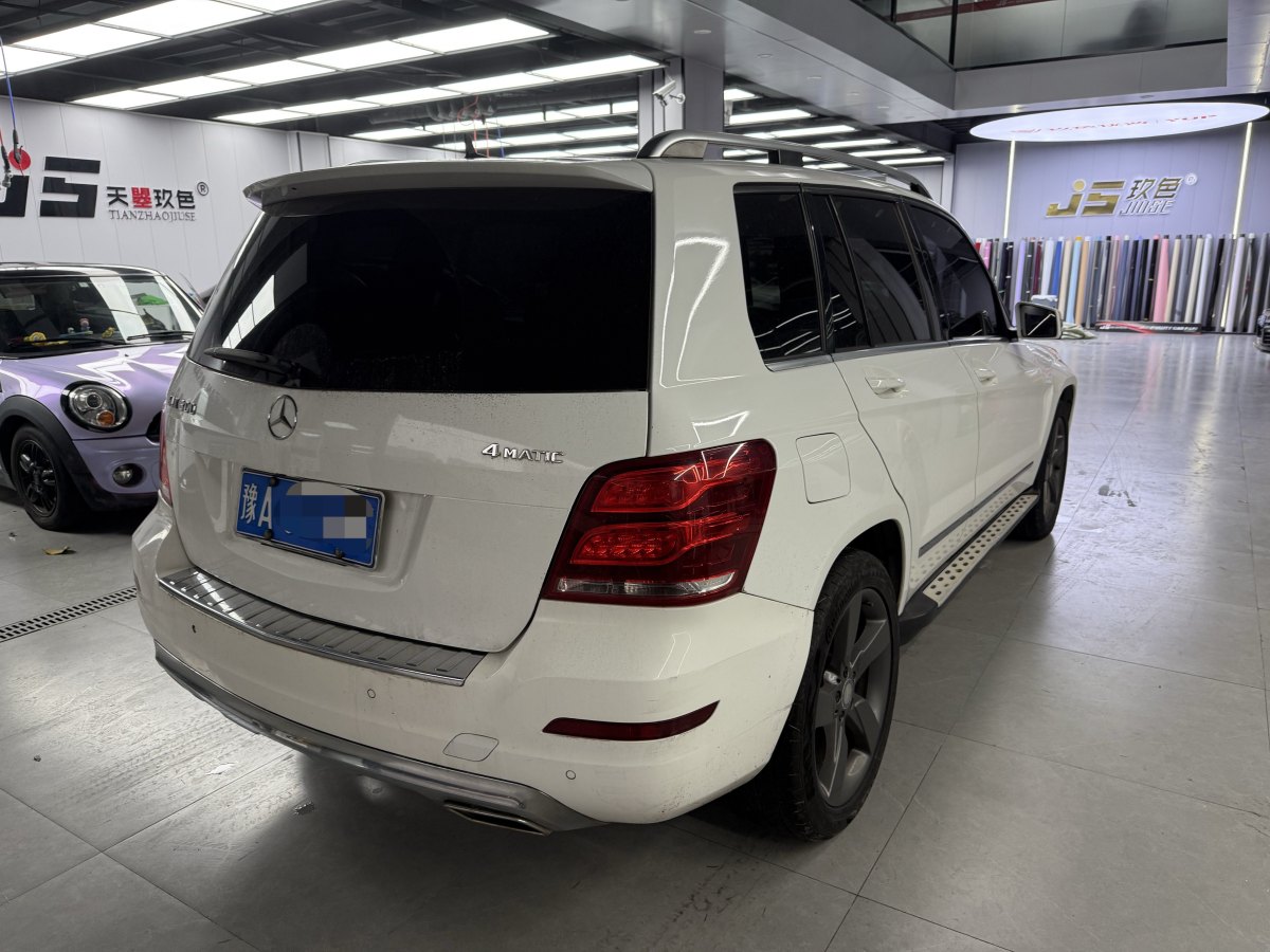 2014年10月奔馳 奔馳GLK級  2013款 GLK 300 4MATIC 動感天窗型