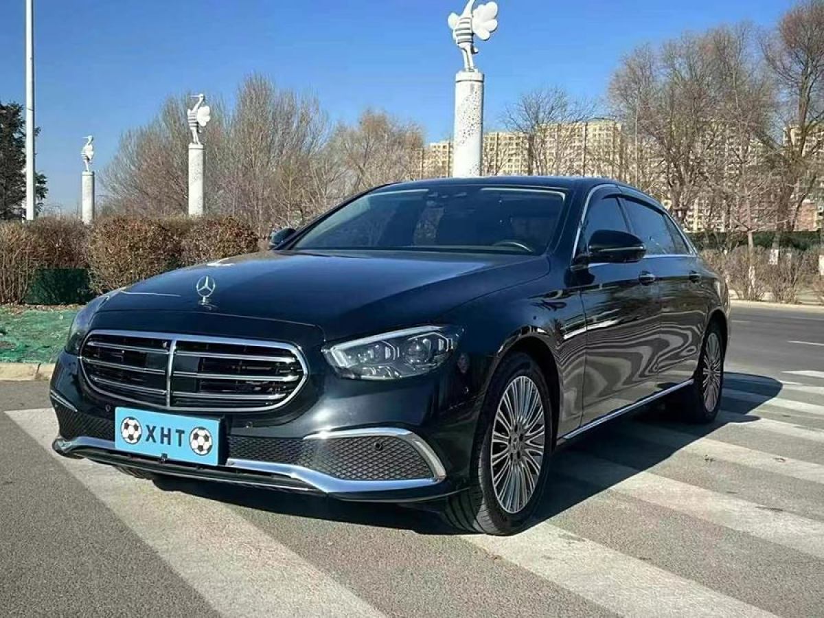 奔馳 奔馳E級  2021款 改款 E 300 L 尊貴型圖片