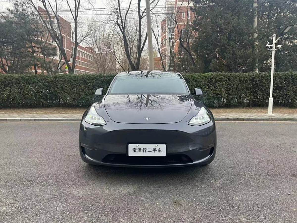 特斯拉 Model Y  2021款 改款 長(zhǎng)續(xù)航全輪驅(qū)動(dòng)版圖片