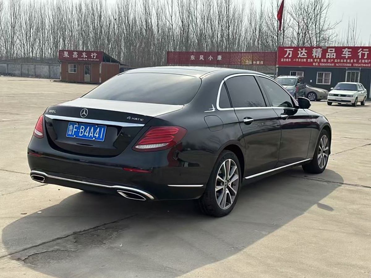 奔馳 奔馳E級(jí)  2019款 改款 E 300 L 時(shí)尚型圖片