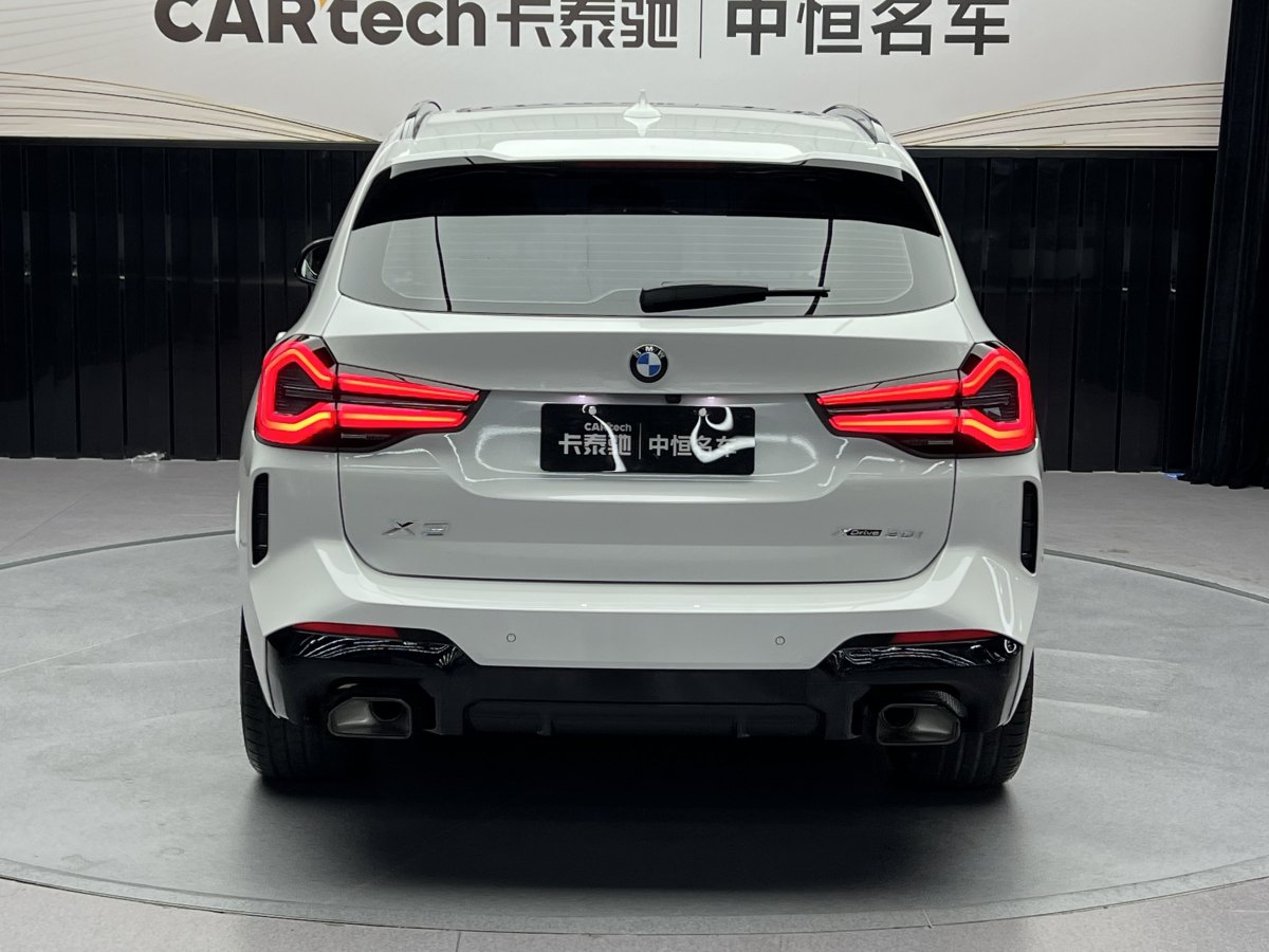 寶馬 寶馬X3  2022款 改款 xDrive30i 領(lǐng)先型 M曜夜套裝圖片