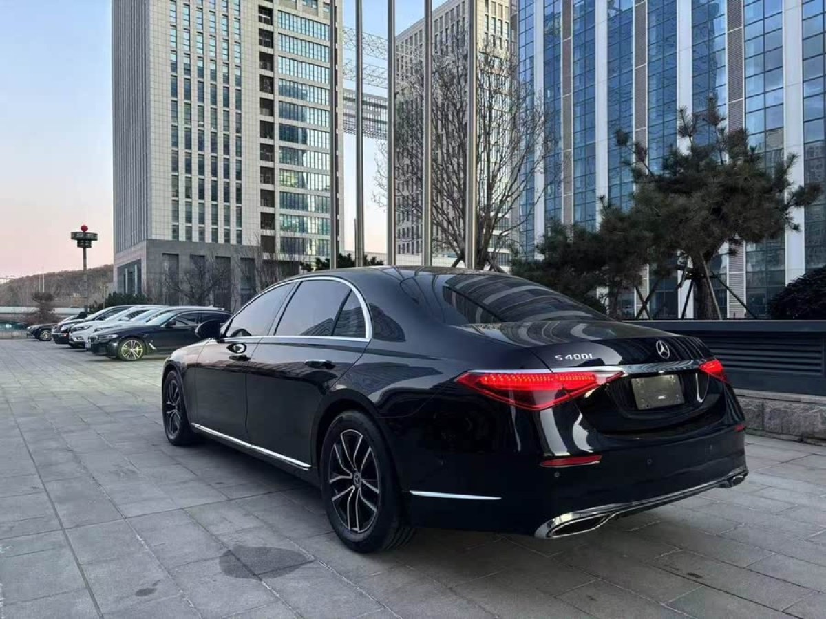 奔馳 奔馳S級  2021款 改款 S 400 L 商務(wù)型圖片