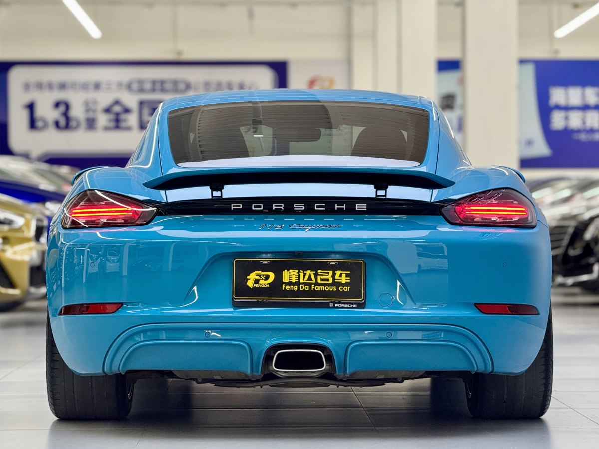 保時(shí)捷 718  2018款 Cayman 2.0T圖片