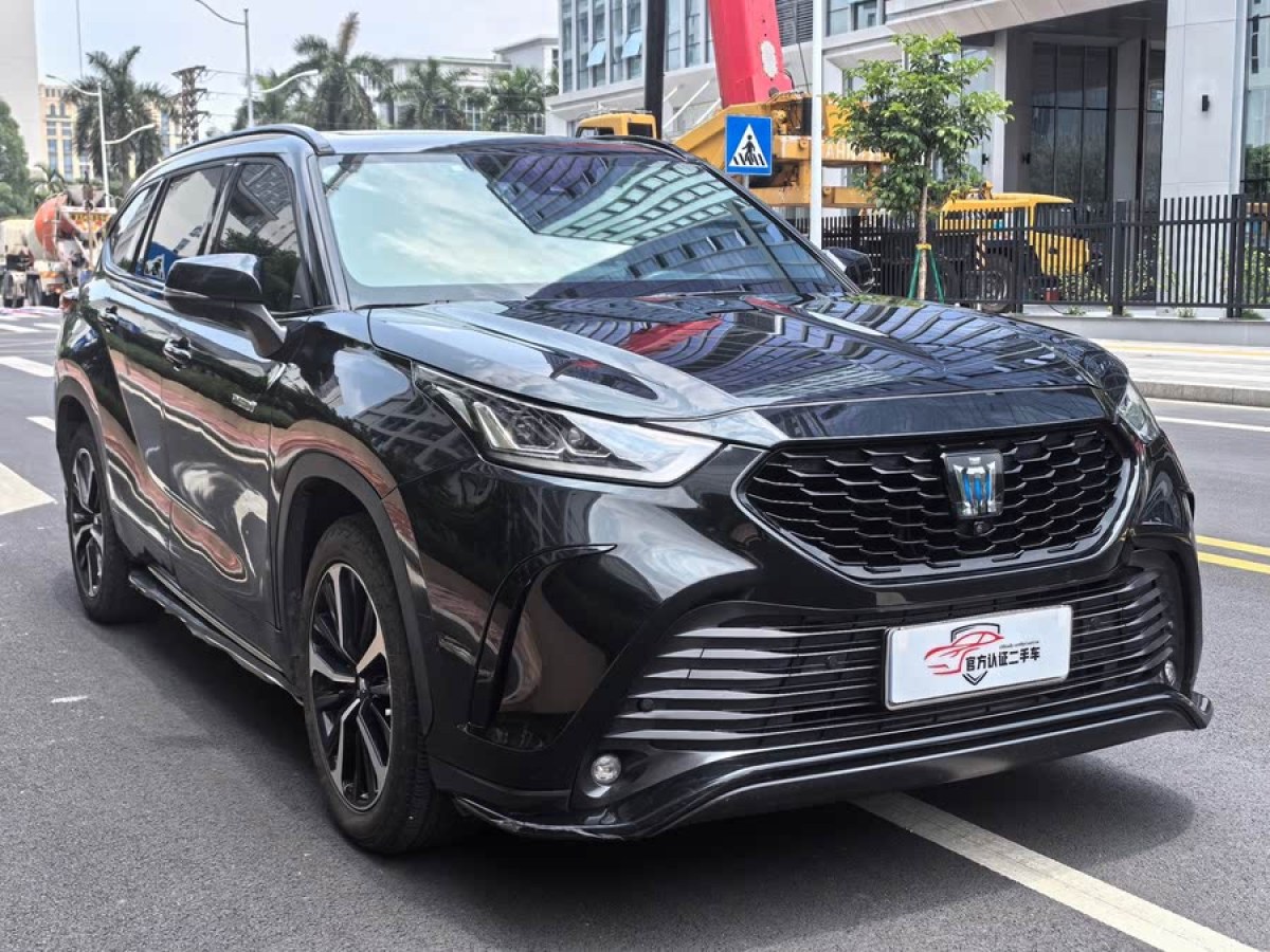 豐田 皇冠陸放  2021款 2.5L HEV四驅(qū)尊貴版圖片