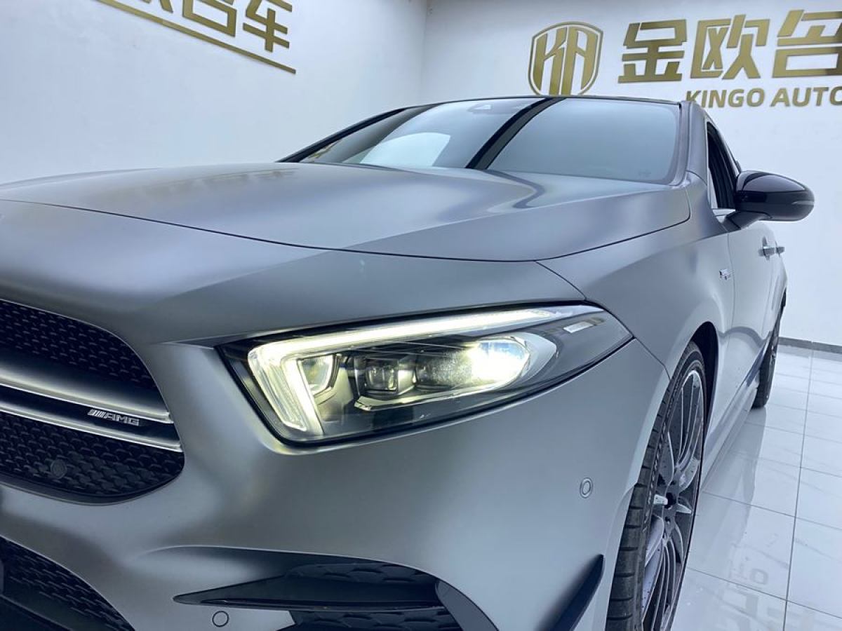 2021年10月奔馳 奔馳A級(jí)AMG  2020款 AMG A 35 4MATIC