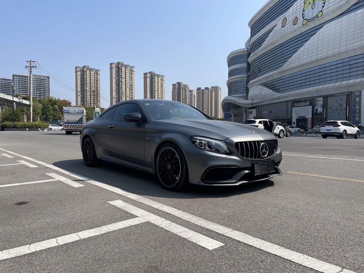 奔馳 奔馳C級AMG  2019款 AMG C 63 S 轎跑車圖片