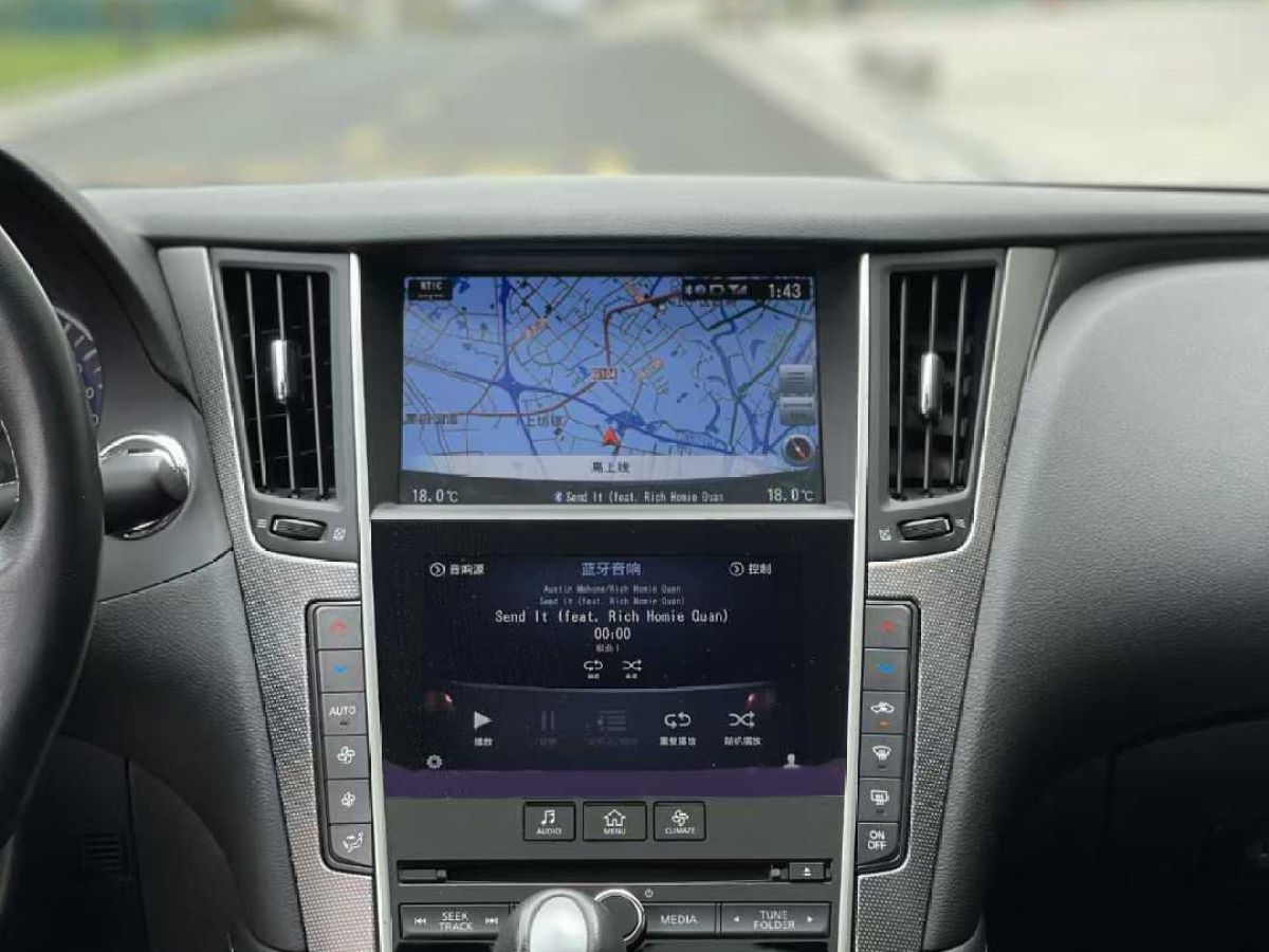 英菲尼迪 Q50L  2016款 2.0T 悅享版圖片