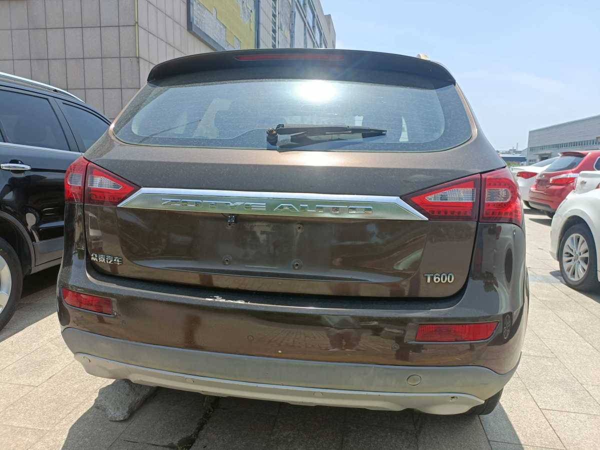 眾泰 T600  2015款 1.5T 手動豪華型圖片