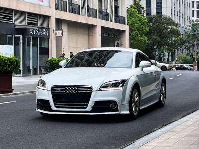 2013年10月 奥迪 奥迪TT(进口) TT Coupe 45 TFSI 白色经典版图片