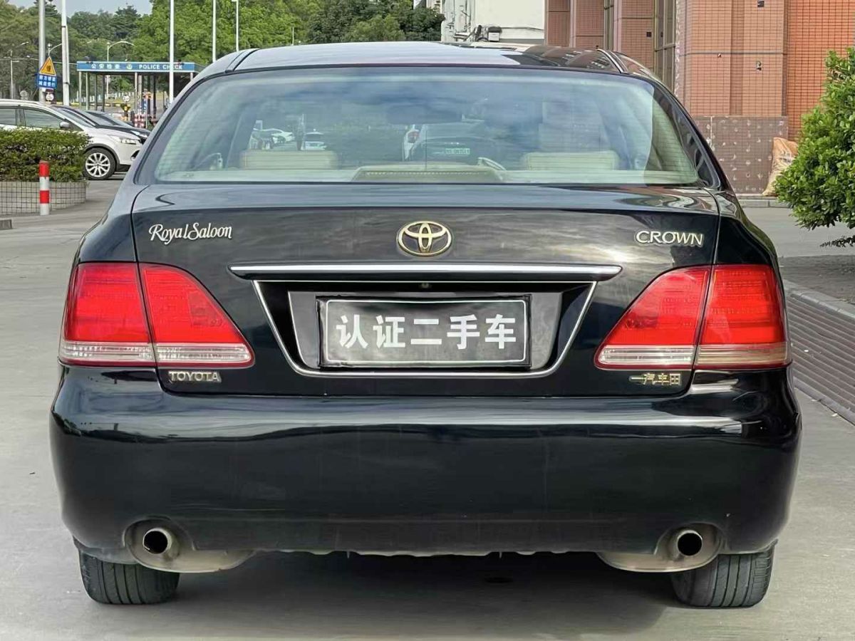 豐田 皇冠  2007款 2.5L Royal 導(dǎo)航版圖片