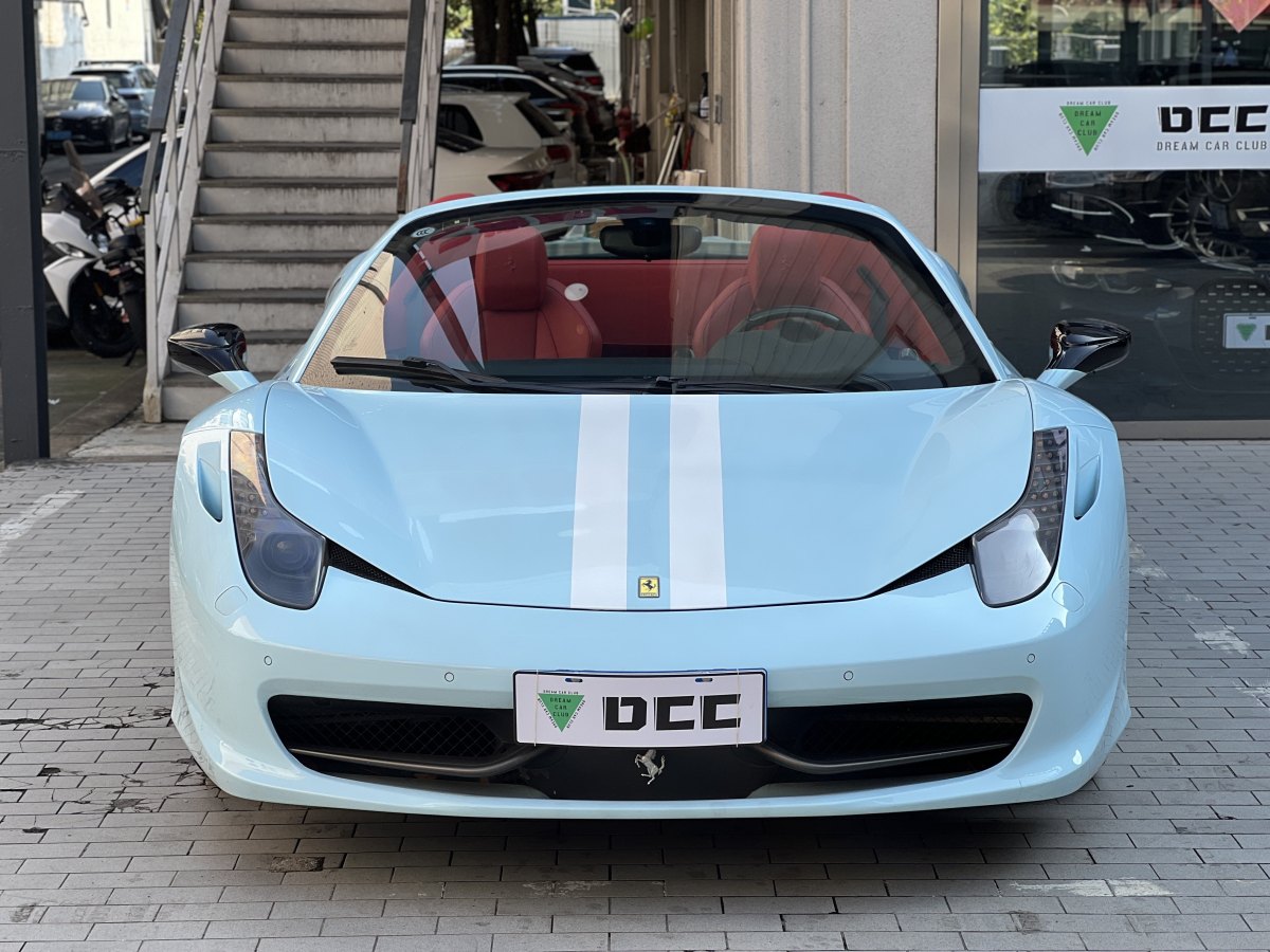 2013年5月法拉利 458  2013款 4.5L Spider