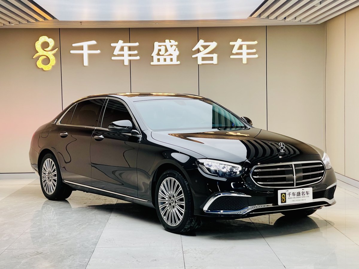 奔馳 奔馳E級  2023款 改款 E 300 L 時(shí)尚型圖片