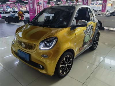 2017年10月 smart fortwo 1.0L 52千瓦硬頂激情版圖片