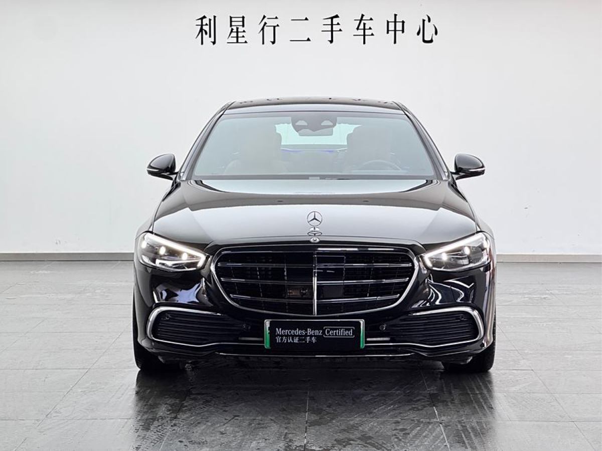 奔馳 奔馳S級新能源  2023款 改款 S 450 e L 插電式混合動力轎車圖片