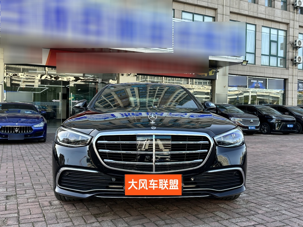 奔馳 奔馳S級新能源  2023款 改款 S 450 e L 插電式混合動力轎車圖片