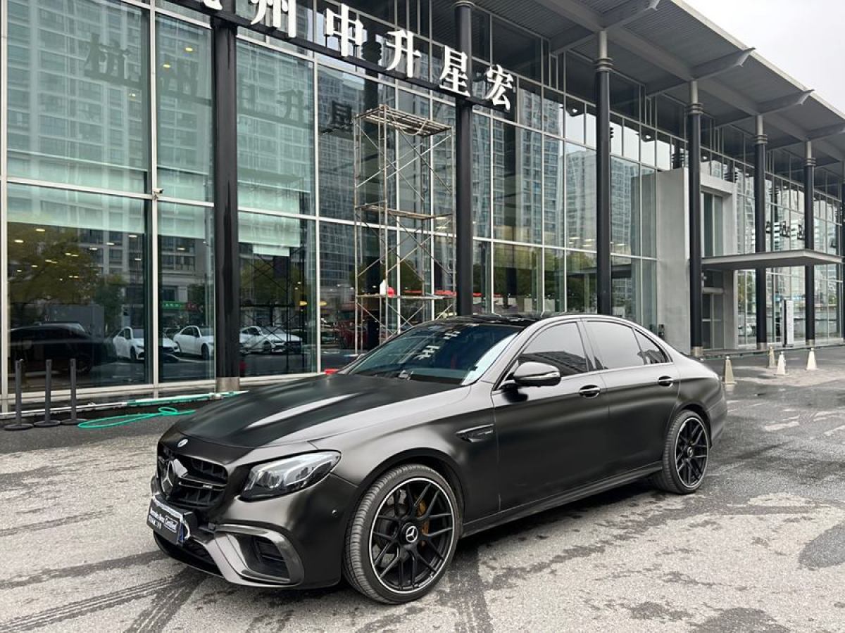 2018年1月奔馳 奔馳E級(jí)AMG  2017款 AMG E 43 4MATIC 特別版