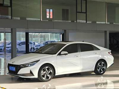 2021年3月 現(xiàn)代 伊蘭特 1.5L CVT LUX尊貴版圖片