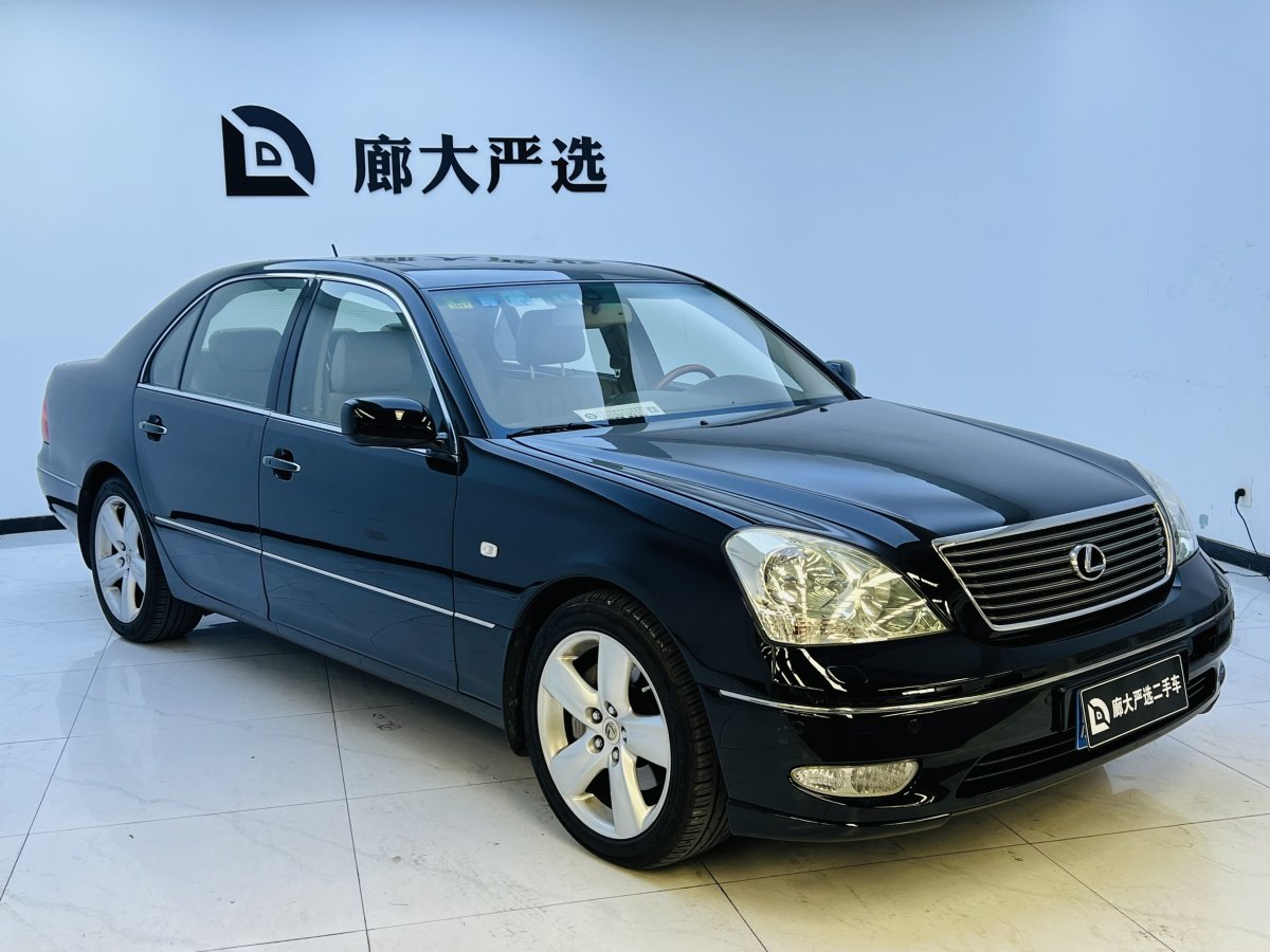 2002年10月雷克薩斯 LS  2001款 LS430 4.3