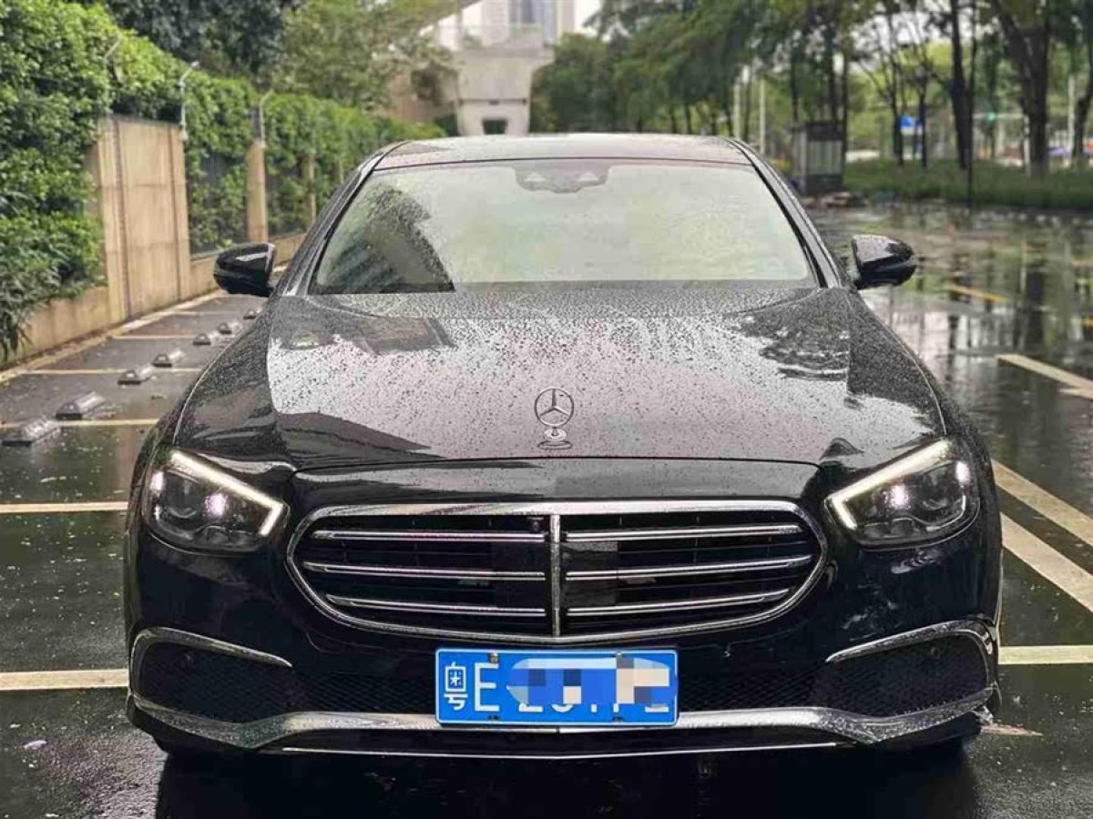 奔馳 奔馳E級  2021款 改款 E 300 L 時尚型圖片