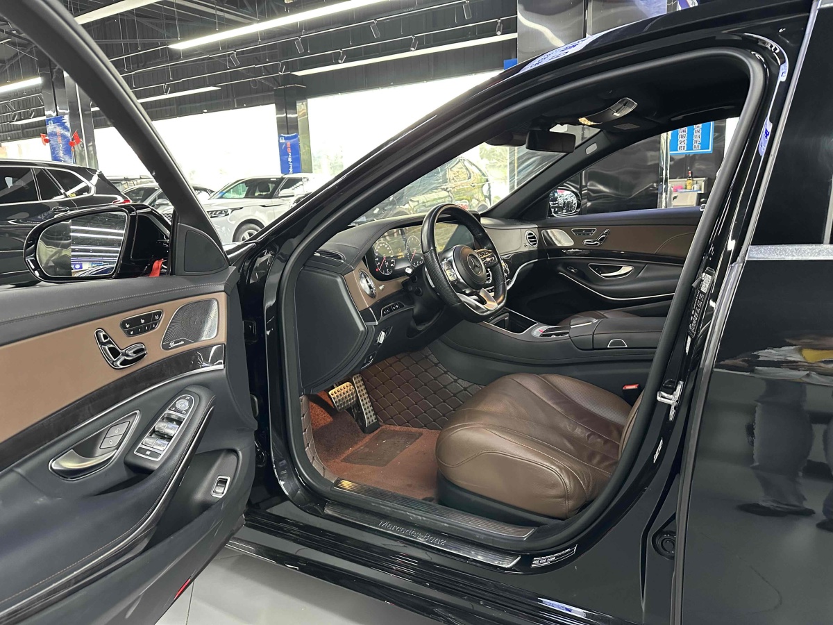 奔馳 奔馳S級  2019款 S 450 L 4MATIC 臻藏版圖片