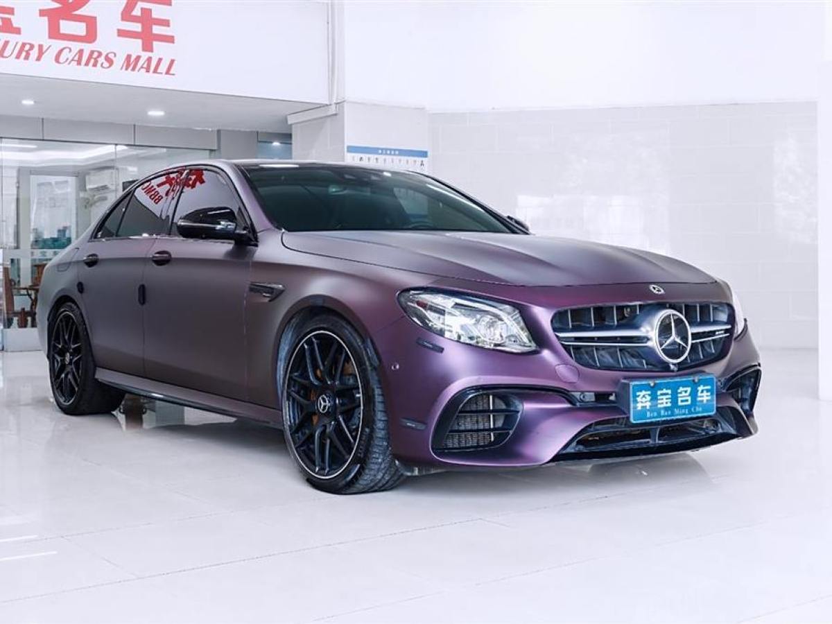 2020年10月奔馳 奔馳E級AMG  2021款 AMG E 63 S 4MATIC+