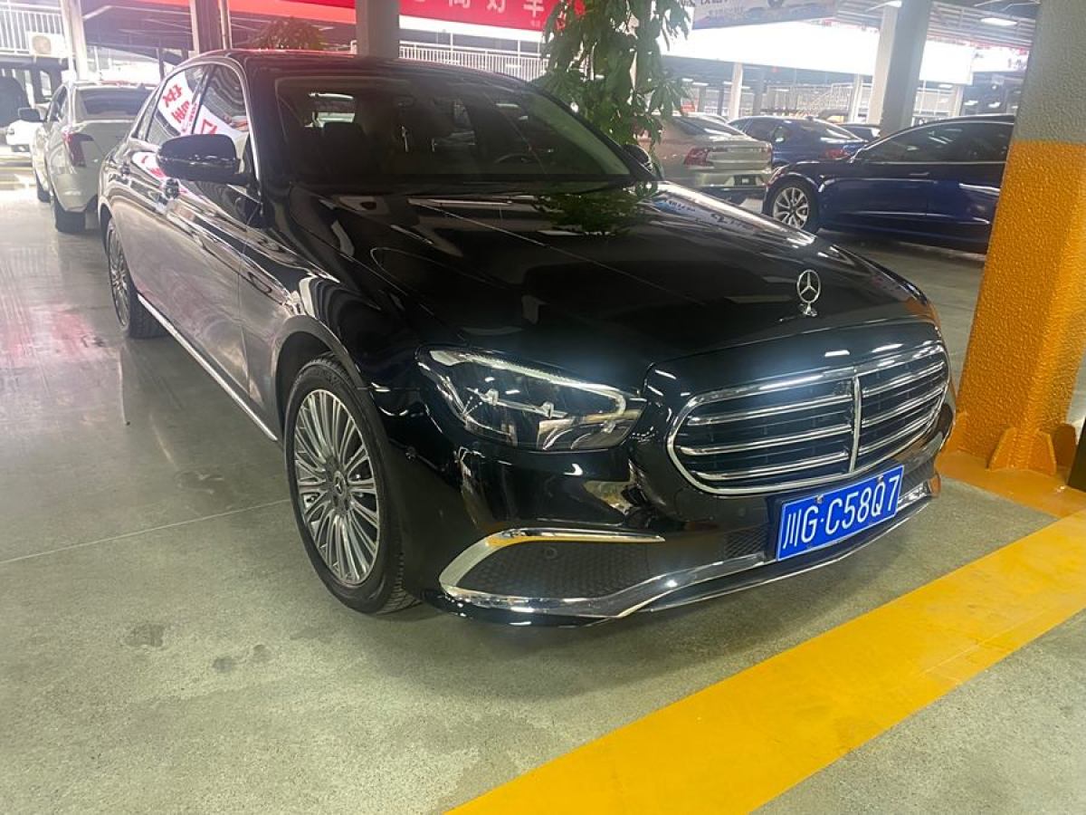 奔馳 奔馳E級  2022款 改款 E 300 L 豪華型圖片