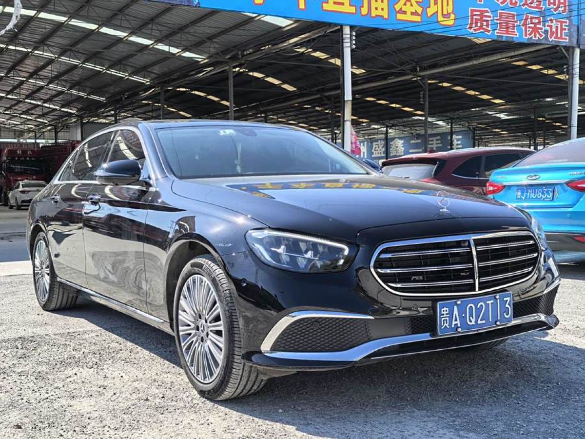 奔馳 奔馳E級  2022款 改款 E 300 L 豪華型圖片