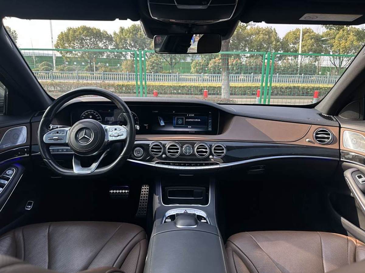 奔馳 奔馳S級  2019款 S 450 L 4MATIC 臻藏版圖片