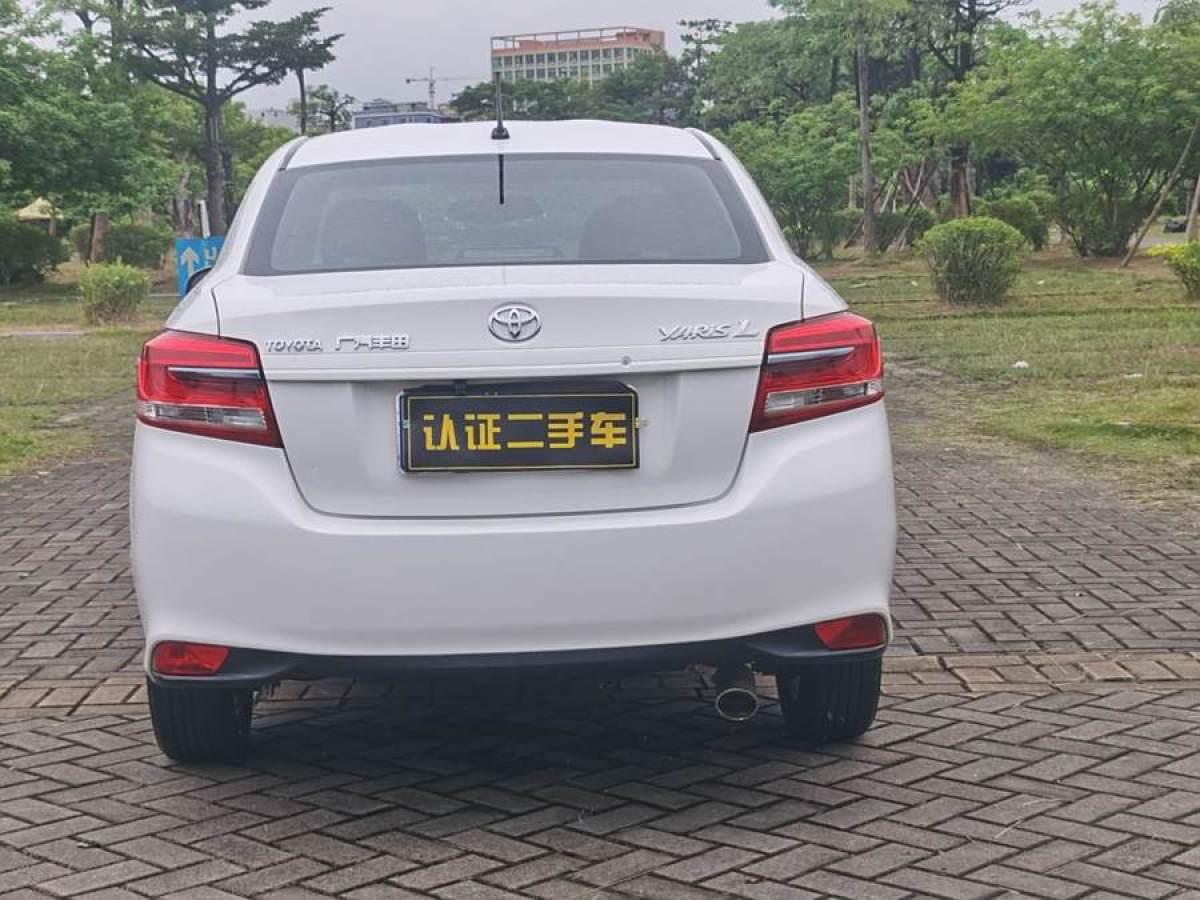 2019年5月豐田 YARiS L 致享  2019款 1.5E CVT魅動(dòng)版 國(guó)VI